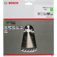 Диск за циркуляр за дърво, Bosch Optiline wood